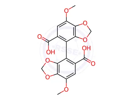 Chemical structure of Bifendate Impurity 11