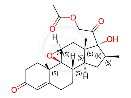 Chemical structure of Betamethasone Sodium Phosphate Impurity 26