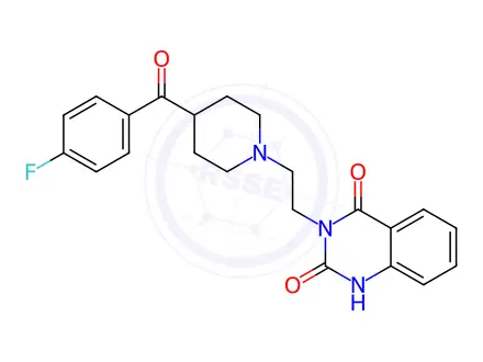 Chemical structure of Ketanserin