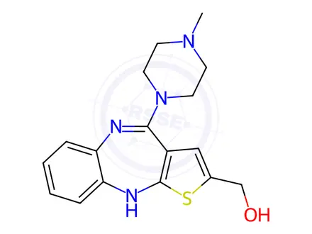 Chemical structure of Olanzapine Impurity 11