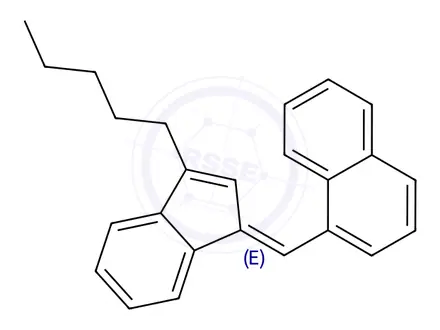 Chemical structure of JWH 176