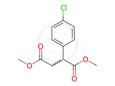 Chemical structure of Butanedioic acid, (4-chlorophenyl)-, diMethyl ester