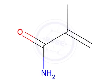 Chemical structure of Methacrylamide