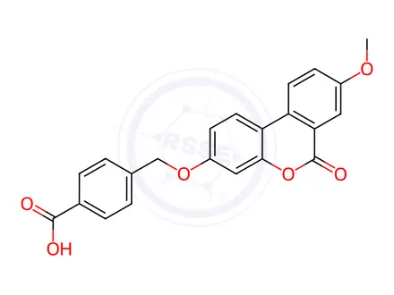 Chemical structure of Palomid 529 Impurity 129