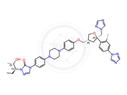 Chemical structure of Posaconazole Impurity 95