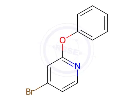Chemical structure of 4-Bromo-2-phenoxypyridine