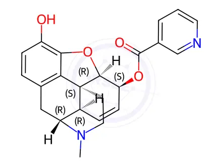 Chemical structure of Morphine Hydrochloride Impurity 7