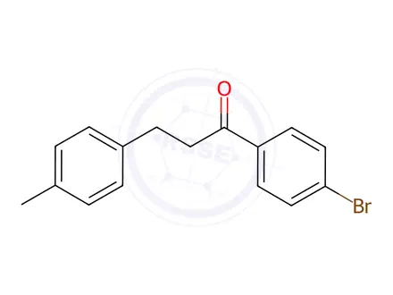 Chemical structure of 4'-Bromo-3-(4-methylphenyl)propiophenone
