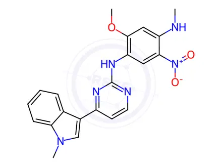 Chemical structure of Osimertinib Mesylate Impurity 25