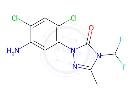 Chemical structure of Sulfentrazone Impurity 4