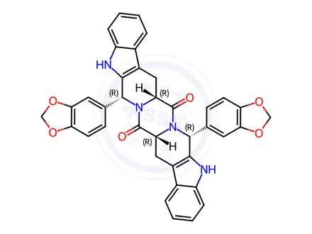 Chemical structure of Tadalafil Impurtity 1