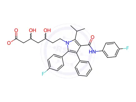 Chemical structure of Atorvastatin Impurity 15