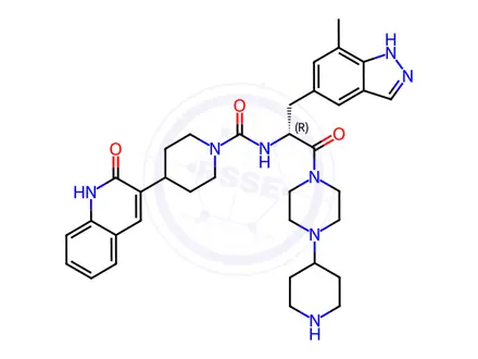 Chemical structure of Zavegepant Impurity 88
