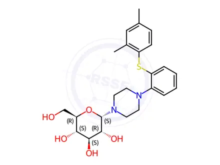 Chemical structure of Vortioxetine Hydrobromide Impurity 166