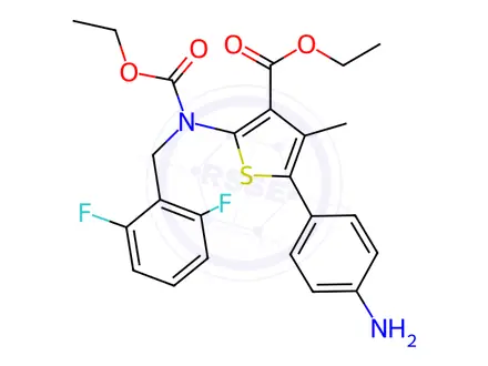 Chemical structure of Relugolix Impurity 82