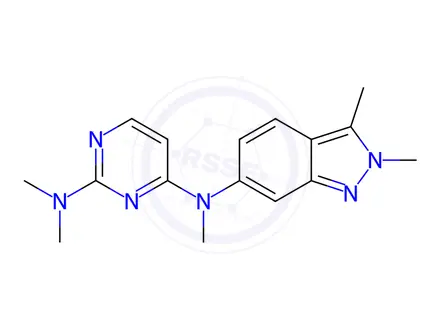 Chemical structure of Pazopanib Impurity 40