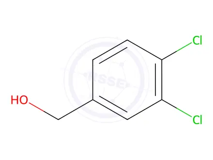 Chemical structure of 2,4-Dichlorobenzyl Alcohol Impurity 3 (2,4-Dichlorobenzyl Alcohol EP Impurity C)