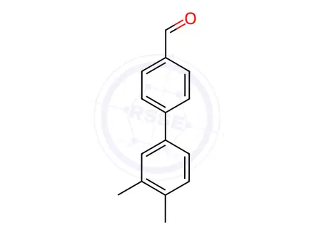 Chemical structure of 3',4'-DIMETHYL-BIPHENYL-4-CARBALDEHYDE
