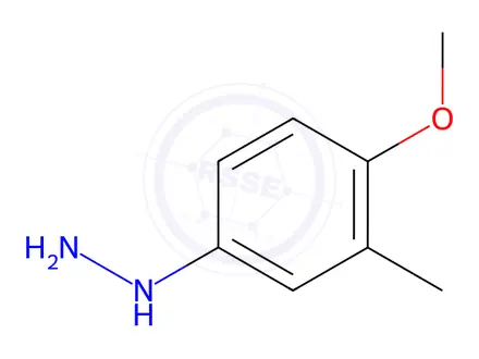 Chemical structure of (4-Methoxy-3-methylphenyl)hydrazine