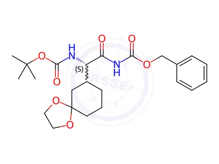 Chemical structure of Pyronaridine Impurity 13 (Pyronaridine O-Glucuronide)
