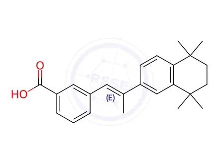 Chemical structure of Palovarotene Impurity 267
