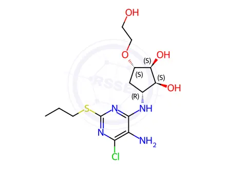 Chemical structure of Ticagrelor Impurity 31