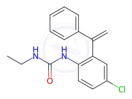 Chemical structure of Etifoxine Impurity 5