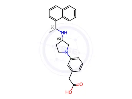 Chemical structure of Evocalcet Impurity 3