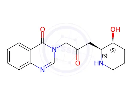 Chemical structure of Febrifugine