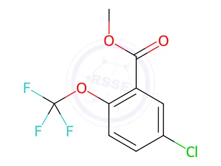 Chemical structure of Methyl 5-chloro-2-(trifluoromethoxy)benzoate