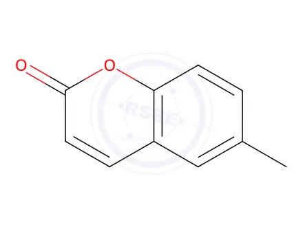 Chemical structure of 6-Methylcoumarin