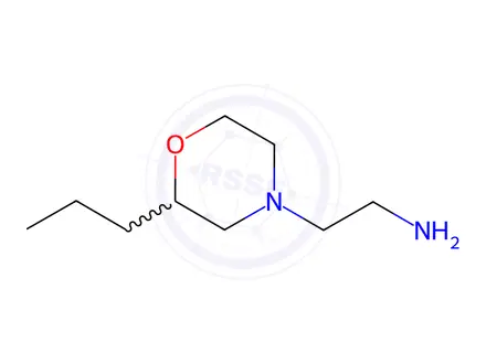 Chemical structure of 2-(2-Propylmorpholino)ethan-1-amine