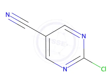 Chemical structure of 2-Chloro-5-cyanopyrimidine (BSC)