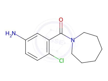 Chemical structure of (5-Amino-2-chlorophenyl)(azepan-1-yl)methanone