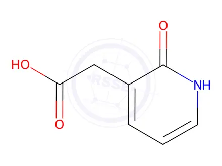 Chemical structure of 2-(2-Hydroxy-3-pyridyl)acetic Acid