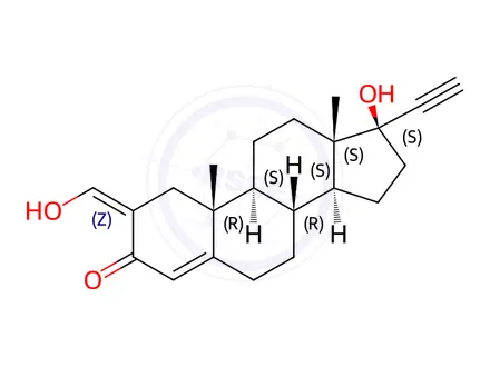 Chemical structure of Danazol Impurity 1
