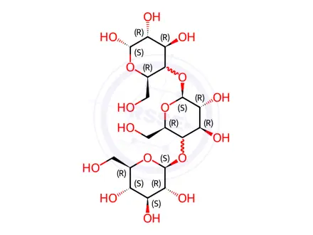 Chemical structure of β-D-Glucan