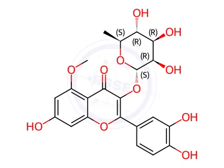Chemical structure of Azalein