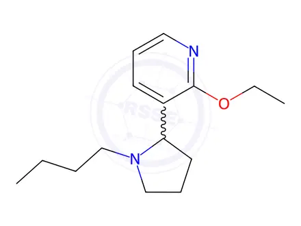 Chemical structure of 3-(1-Butylpyrrolidin-2-yl)-2-ethoxypyridine