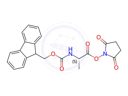 Chemical structure of Fmoc-Ala-OSu