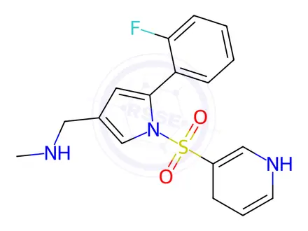 Chemical structure of Vonoprazan Impurity 107