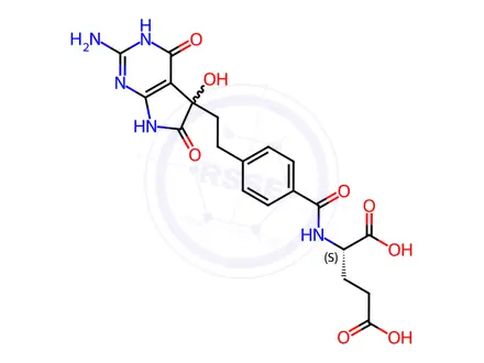 Chemical structure of Pemetrexed Impurity 2