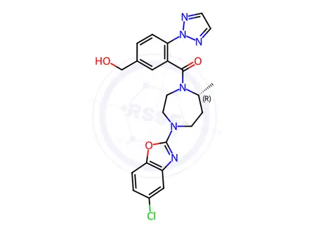 Chemical structure of Suvorexant Impurity 34