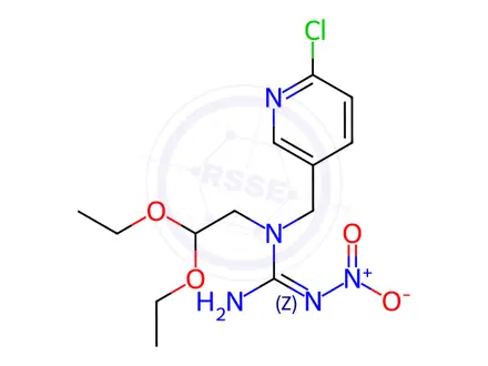 Chemical structure of Imidacloprid Impurity 18