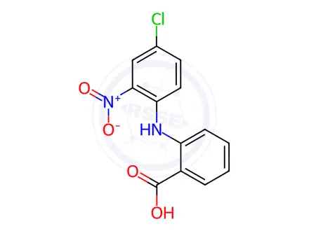 Chemical structure of Clozapine