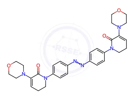 Chemical structure of Apixaban Impurity 98