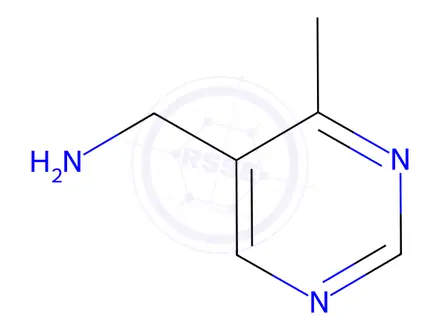 Chemical structure of (4-Methylpyrimidin-5-yl)methanamine