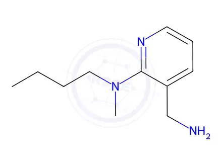 Chemical structure of 3-(Aminomethyl)-N-butyl-N-methyl-2-pyridinamine
