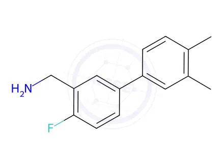 Chemical structure of (4-Fluoro-3,4-dimethyl[1,1-biphenyl]-3-yl)-methylamine