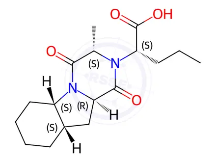 Chemical structure of Perindopril EP Impurity D